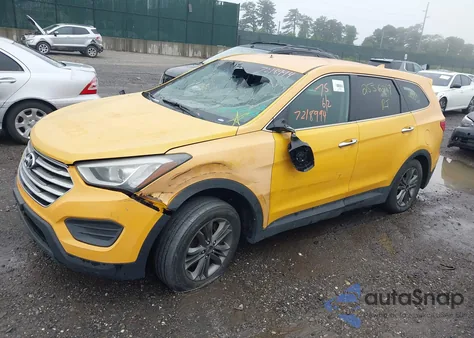 2013 Hyundai Santa Fe Gls z USA, uszkodzony, nr VIN KM8SM4HF6DU003220